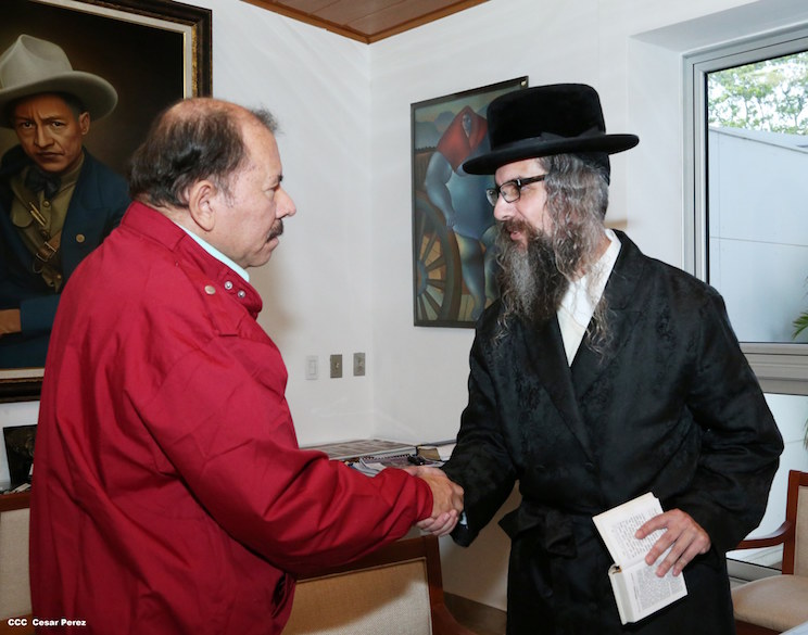 Presidente Daniel se reúne con rabino Yechiel Zayde